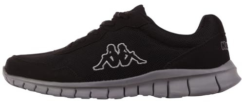 Kappa Valdis BC Unisex Sneaker, Schwarz, 44 EU