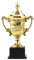 F Fityle Trofeo del Premio, Premio per Oggetti di Scena per Piccoli Trofei per Bambini, con Coppa del Trofeo di Base, per Decorazioni di Eventi per Celebrazion, Altezza 18,5 cm