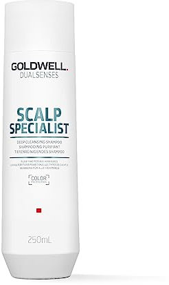 Goldwell Dualsenses Scalp Specialist Tiefenreinigendes Shampoo für sensible Kopfhaut und dünner werdendes Haar, 250 ml