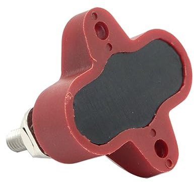 Supvox Terminal Für Auto-stromverteilerblock Auto-sammelschiene Mit Zwei Anschlüssen Stromverteilungsblock Boot-stromverteilerblock Rot Glasfaserverstärkte Nylonbasis Geeignet Für