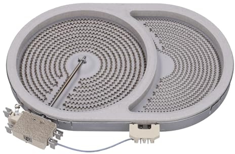 LUTH Premium Profi Parts Strahlheizkörper 260x165mm 2400/1600w 230v Oval für Kochfeld