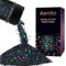 Renfio Holographic Glitter Mix - 2.11oz/60g Medium Size Chunky & Ultra Fine Black Glitter Sequins for Nail Art, Tumblers, Slime & Resin