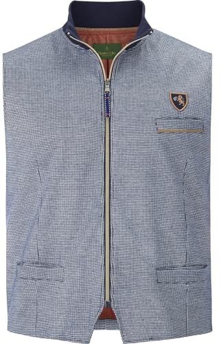 Charles Colby Herren Sweatweste Duke Maddoc dunkelblau, 3XL (XXXL) - 64/66