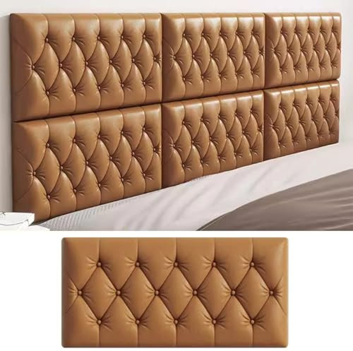 Kopfteil Bett Wandkissen Die Polster Autismus-Wandpolsterung, selbstklebende weiche Wandpaneele, Antikollisions-Wandpolster für Schutz des Kinderkopfteils, Bank/Rückenlehne für Wohnzimmer/Kleinkindzim