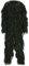 RUMAOZIA Ghillie Suit, Tarnanzug Jagd Wald - Wüste, Tarnkleidung Jagd Paintball Airsoft Sniper Camouflage Set 4 Stück Set Tactics Jagdbekleidung