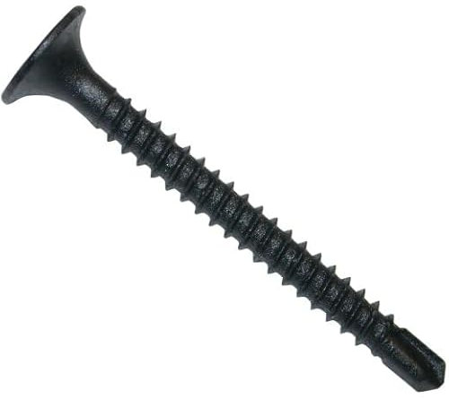 PARCO Deutsche Premium Schnellbauschrauben, Gipskartonschrauben, Rigipsschrauben, Gipsplattenschrauben | Schwarz, 3,5x35mm mit Bohrspitze PH2 Typ 142 1000 Stück