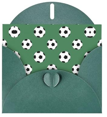 LimPac Fußball-Grußkarte, Dankeskarten, innen blanko, für alle Anlässe, Hochzeit, Geburtstag, Grüße