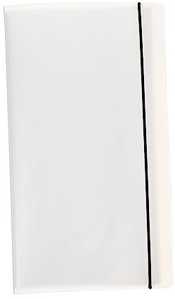 TOYANDONA Multifunktionales Ticket Album Aus Kunststoff Transparent Mit Losem Ringbuch Für Kinokarten Sammler Geschenke Für Theaterliebhaber