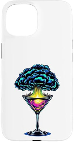 iPhone 15 Dirty Martini Glass In The City Case