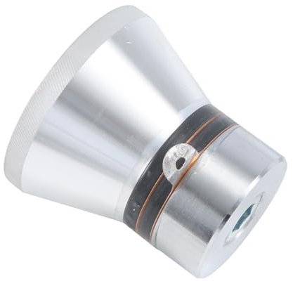 Cpolebev 100W 28KHz Ultrasonique PiéZoéLectrique Nettoyant pour Transducteur Argenté Composants Acoustiques