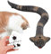 Fernbedienung mit Schlangenkatze, elektrisches Schlangenkatzenspielzeug, verhindert intelligente Sensorhindernisse, multifunktional, realistisch, Cobra Cat Toy Snake,