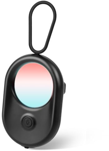 LWMTT DéTecteur De CaméRa CachéE,DéTecteur De Bugs,Micro Espion DéTecteur, 720h - Autonomie en Veille, Portable pour Hôtel, Maison, Bureau, Voiture & Vestiaires (Noir)