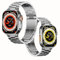 Générique Montre Connectée SPORT avec 7 Bracelet Interchangeable Dont 1 métal (ARGENTÉ), Écran tactile, Bluetooth, Compatible iPhone/Android. Unisexe Homme/Femme