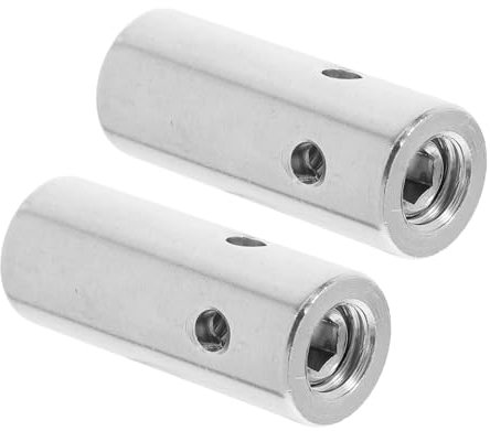 POPETPOP 2stücke Teiliges Edelstahl Stahlseil-Klammer Für Wandbegrünung Einfach Montierbares Outdoor Drahtseil-rankgitter Vielseitiges Befestigungszubehör Für Kletterpflanzen Und DIY Garten