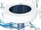 Ionizador de piscina solar, limpiador de piscinas, limpiador flotante para piscinas de hasta 22.000 galones, iones de cobre, limpiador de piscinas, purificador de agua de seguridad