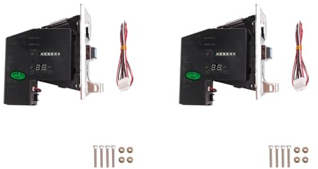Blmirror 2X Multi Coin Acceptor for Mechanism Vending Machine Mech Game