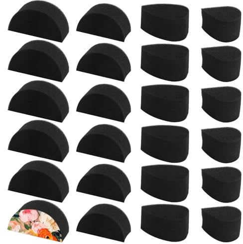 24PCS Schwamm Face Paint Set, Schmink Schwämme, Kinderschminken, Malschwamm | Schule Schwämme,Geeignet für DIY-Malerei, Make-up,Kunst und Körperfarbe,Gesichtsbemalung(Vier Formen)