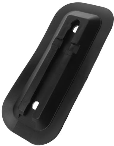 PVC Surfbrett Finnenbasis Schwarze für Paddleboard Zubehör | Flache Unterseite, Einsetzbares Design, Standard Schlitz, für Stand Up Paddleboards und Hardshell Boards