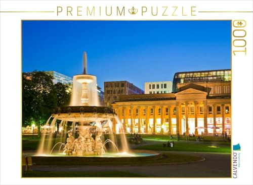 CALVENDO Puzzle Königsbau am Schloßplatz | 1000 Teile Lege-Größe 64 x 48 cm Foto-Puzzle für glückliche Stunden