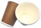 PZ 100 BICCHIERI DI CARTA ML 250 PER CIOCCOLATA CALDA CAFFE' CAPPUCCINO BICCHIERE CARTONE TERMICO LINEA CALDO ALTI CM 9,5