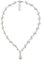 Rivelle Damen Y-Kette mit Perlen creme Perlenkette Perlen Collier Halskette Necklace Modeschmuck Hochzeit