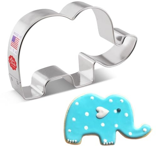 Keksausstecher Niedlicher Elefant, 10,8 cm - Ausstechformen von Ann Clark USA