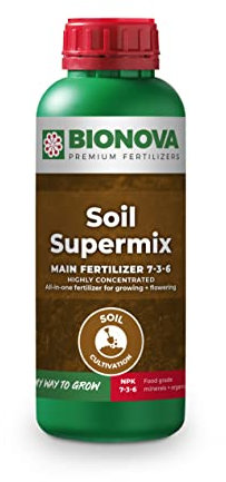 Fertilizante/Abono para el cultivo Bio Nova Soil SuperMix (1L)