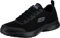Skechers Herren Skech-air Dynamight Winly Sneaker, Black Knit Synthetic Black Trim, 45 EU