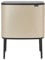 Brabantia Bo Touch Mülleimer Recycling, Metallic Gold, 11 + 23L