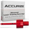 Accurize Advanced Laser Training Cartridge für üben .22lr/.223/ 9mm/ .308/ .45ACP/ 6,5 mm/ .177 – Hält 30000 Schuss und wirft jedes Mal einen Laserstrahl (Klasse 1, weniger als 1 mV) aus