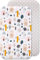 Lovely Hippo 2X Spannbettlaken 55x90 100% Baumwolle - Kompatible Spannbettlaken 50x90/55x90 cm - Set 2X (Waldtiere, 55 x 90 cm)