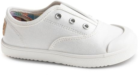 Pablosky Lona 979800, Zapatillas, Blanco, 28 EU Ancho