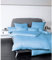 Janine Mako Satin Bettwäsche Uni Colors 240 x 220 cm hellblau