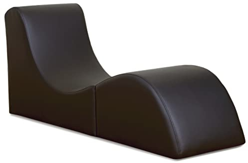 by nito Sex Sofa Erotik Couch XXL Kamasutra Tantra Liege (schwarz, Kunstleder)