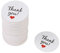 Paper Tags, 100 Stück 1,38 Runde Geschenkanhänger für Hochzeit Gunst Tags/Produkt Hang Etiketten/Kleidung Schmuck Preisschild, weiß(# 2)