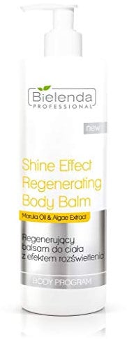 BIELENDA PROFESSIONAL_Body Program Shine Effect Regeneration Body Balm regeneruj¹cy balsam do cia³a z efeCT rosquity wietlenia 500ml