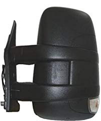 Spiegel links elektrisch thermisch schwarz mit Scheinwerfer für Daily ab 2006 bis 2011