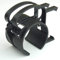 10 x THE SNAP Traversenklammer Schwarz mit Steckdosenhalter incl. Gummiring (10x SNAP Schwarz + 10x O-Ring)