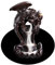 Brûleur d'encens à refoulement en forme de dragon, cascade, ornement, statue, fontaine, décoration d'intérieur