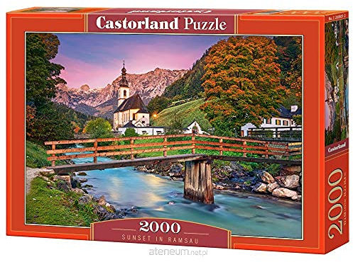 Castorland 200801, Sonnenuntergang in Ramsau, 2000-teiliges Puzzle…