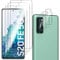 QULLOO Verre Trempé pour Samsung Galaxy S20 FE / S20 FE 5G [3 pièces]+ Caméra Protecteur [3 pièces], Ultra Résistant Dureté 9H Film Protection Écran