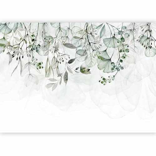 murando - Carta da Parati Moderna per Soggiorno, Floreale, 400x280 cm | Fotomurali in TNT, Decorazione da Muro XXL, Carte da Parati Moderne, Produzione Europea