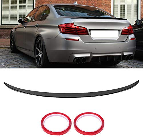 Heckspoiler Spoiler Protector Lip Passend für 5 Series F10 Limousine 2010-2016 Glänzend Schwarz