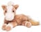 Uni-Toys - Pferd Hellbraun, liegend - superweich - 28 cm (Länge) - Plüschtier, Kuscheltier