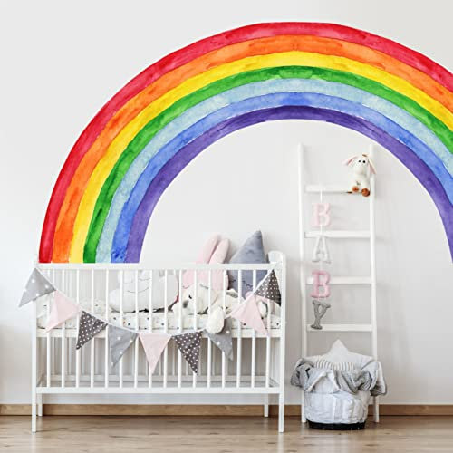 Kinderzimmer Regenbogen Aufkleber Babyzimmer Kinderzimmer Wandaufkleber-F145