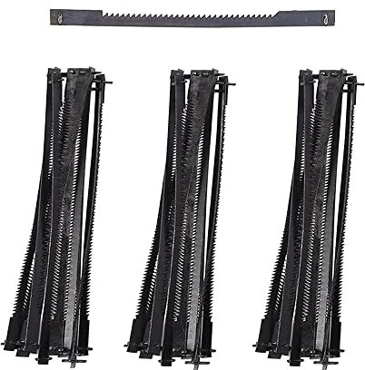 JTEX 3 Inch Hobby Scroll Saw Blades Pin End (15/18/24 TPI, 36 Pack)