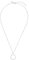 Purelei® Karma Kette Damen (Silber) – Halskette Damen aus langlebigem Edelstahl – Wasserfeste Kette mit Anhänger – 50-55 cm Länge verstellbar – Halskette für deinen individuellen Look