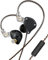 KZ Ear Buds Wired ZS10 Pro Wired in-Ear Headphones, Noise Cancelling IEM Earphone with Stainless Steel Faceplate, 2Pin IEM Detachable Cords, in Ear Monitor for Musician Singers (Matte Black, with Mic)
