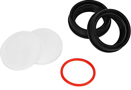 QANYEGN Bike Fork Dust Ring Mountain Bike Suspension Fork Maintenance Kit Including Dust Seal Oil Seal Sponge Ring and Inner Tube Cover