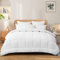 RUIKASI Double Duvet 10.5 Tog - Bed Quilt All Year Round Luxury Hotel Comforter with Corner Tabs Soft Touch Machine Washable 300GSM,200x200cm